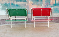 lettini da spiaggia collezione mare